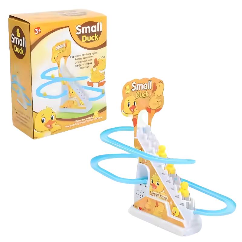 (867-11) B O Duck Climb Stairs. W Light&Music. W Out2*Aa. P.Bx.