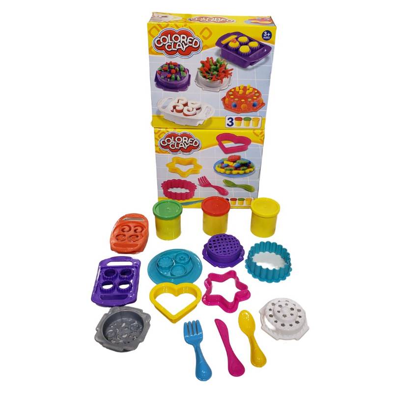 (8827) Colored Clay Set Pb