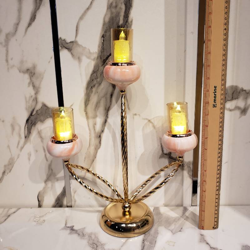 (TPM-954) Modern Series Candle Stand 28 W/O Candle
