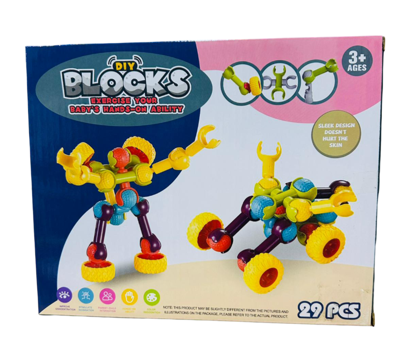 (628-13A) 29Pcs Block Set P,Box