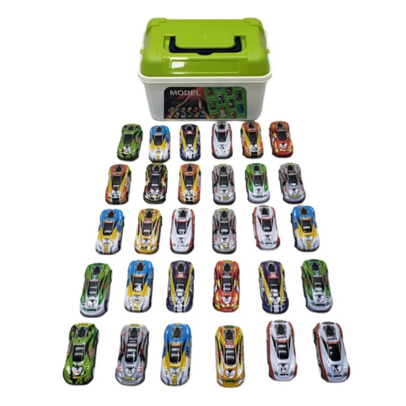 (35-98) P B Car, 30Pcs Plastic Bottle