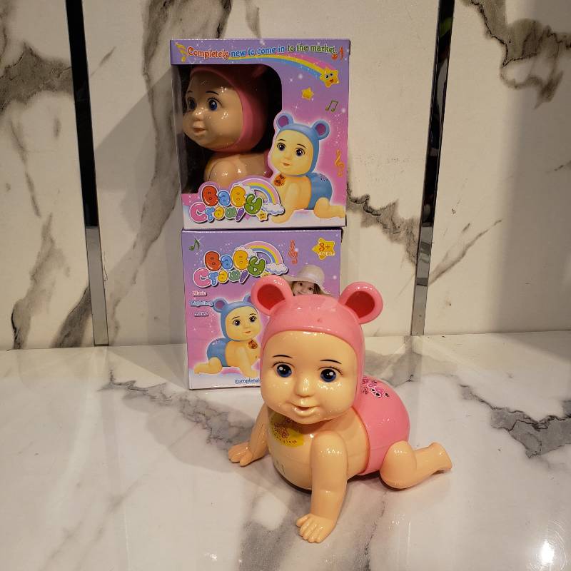 (1966) B/O Crawling baby doll with Light & Music