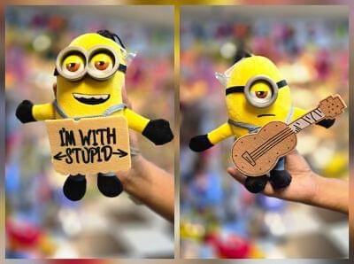(Minion-20) Minnion Stuff 20Cm Plush Toy