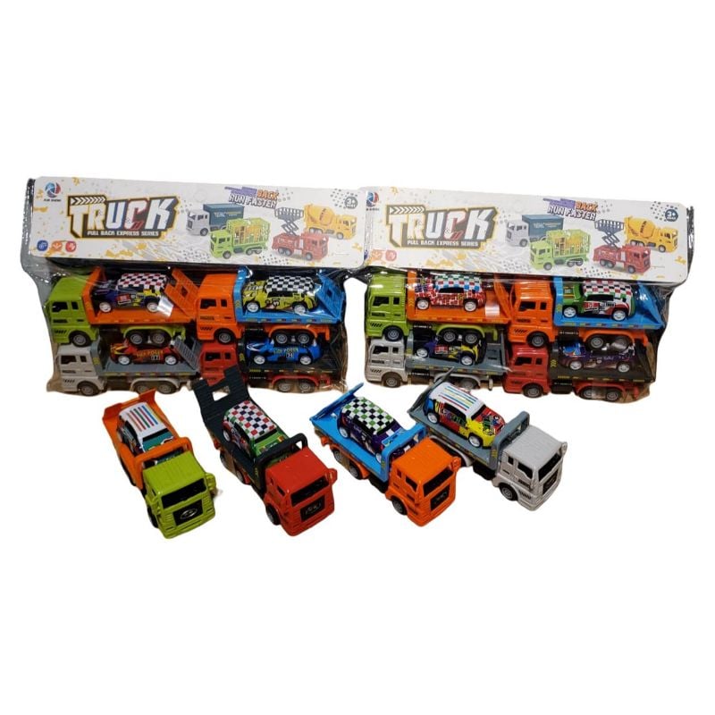 (XS070) Friction Powered Transport Truck Set