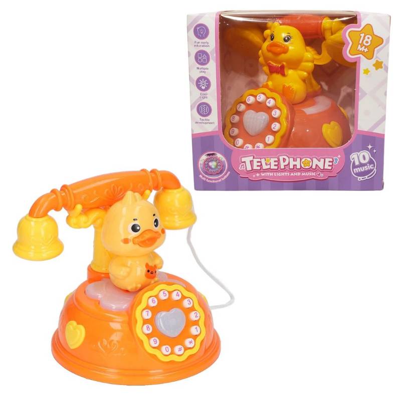 (550-144A) Telephone W Light Music W Out 3*Aa Wb