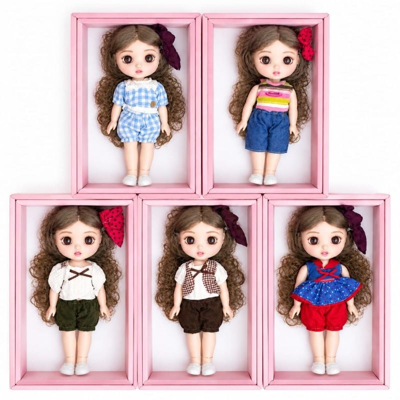 (2097-2-1A (Box)) Big Head Doll 35cm (Box)