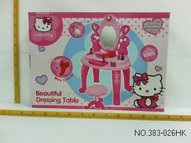 (383-026HK) Hello kitty Makeup Dressing Table with Light & Music