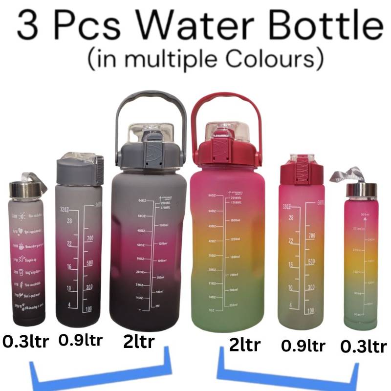 (AS-3) Plastic Bottel2000 800 300Ml