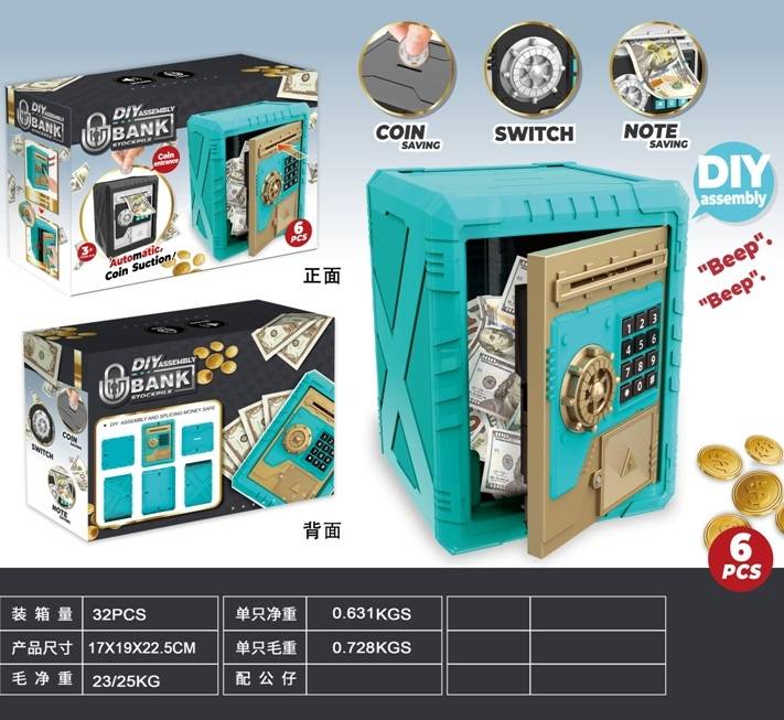 (WF-3021A) DIY Money Saving Box