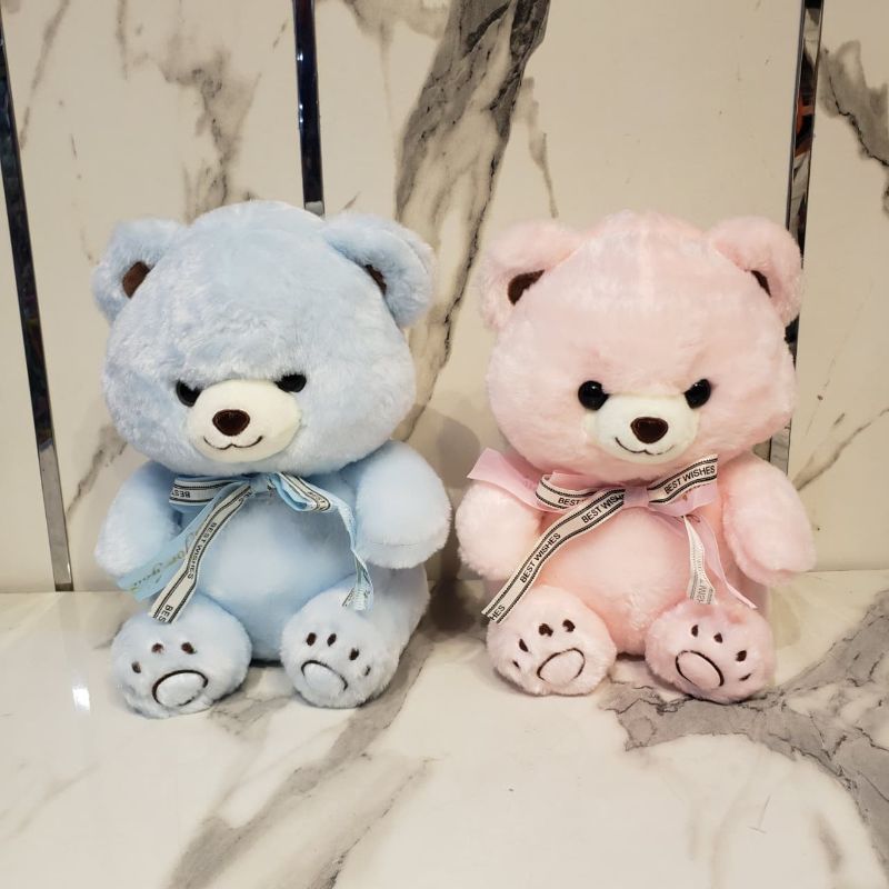 (TeddyPink30) Teddy Pink 30 cm