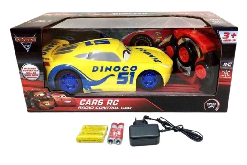(6777-56C) 4 Way R/C Car Set W/5*Aa+Usb Wb Flat P