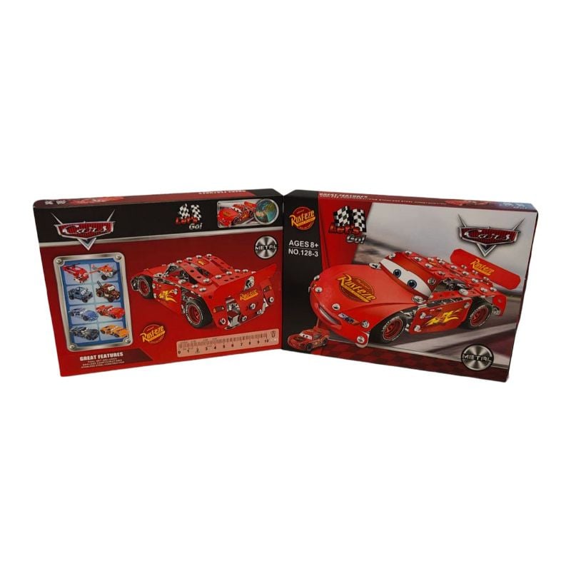 (128-3) Diy Metal Racing,Red,Box))