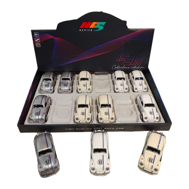 (6636-18B) High Quality Metal Cars 12Pcs/Box