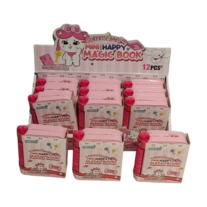 (89677) Mini Happy Magic Book ,12Pcs/D.Bx