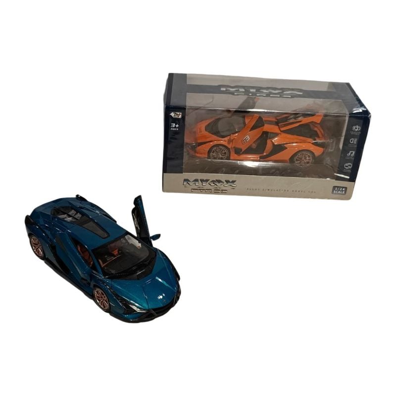 (0783-342) Metal Car With Music 0783-342