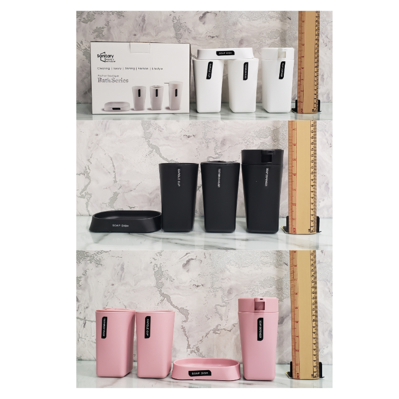 (TPM-518) Bath Set 4Pcs