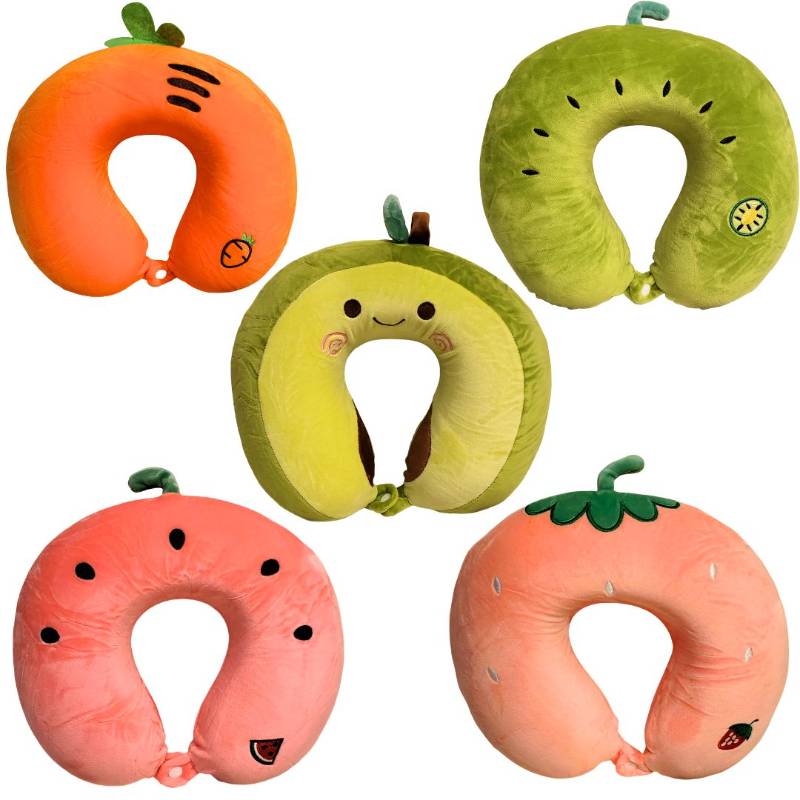 (1594-52) U-Type Pillow, Mix Clr,30Cm28