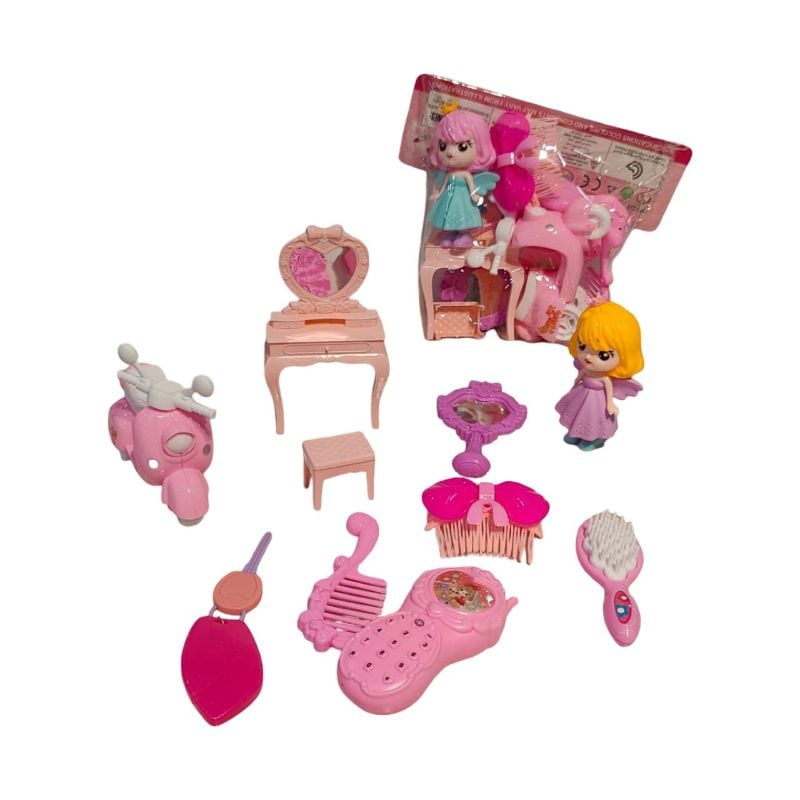 (BR231) Beauty Makeup Set With Doll {Each Piece}