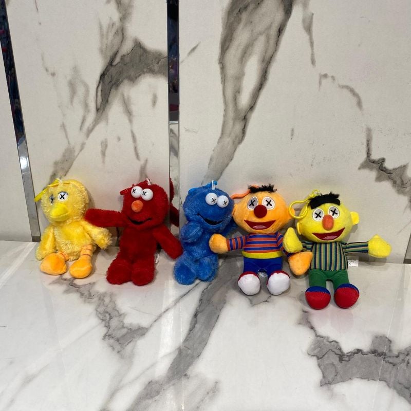 (PB25-84) Key Chain Like Pic ,12-16Cm,5Design Mix