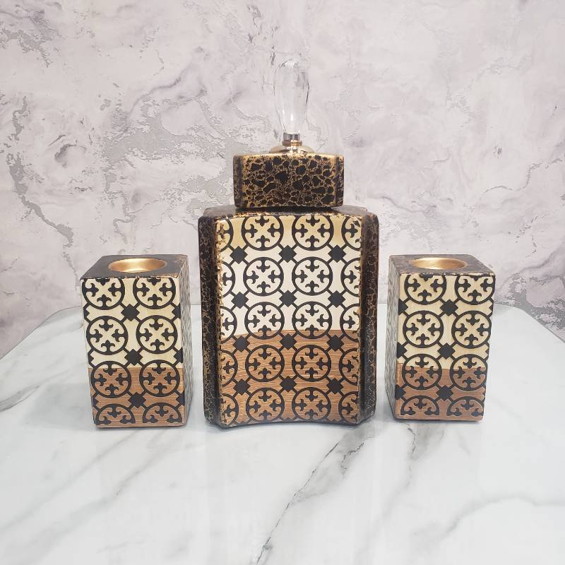 (TPM-604) Vase Set 3 Pcs.