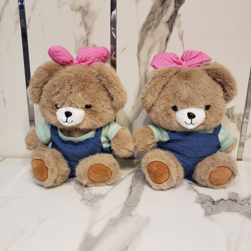 (TeddyBow30) Teddy Bow 30 cm