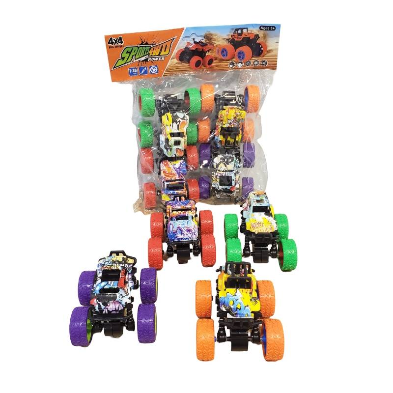 (H771) Sports Friction Car Set 4 Pcs