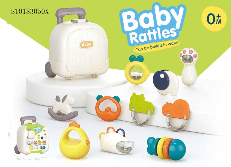 (6661-3) Baby Teether 10Pcs Ptb