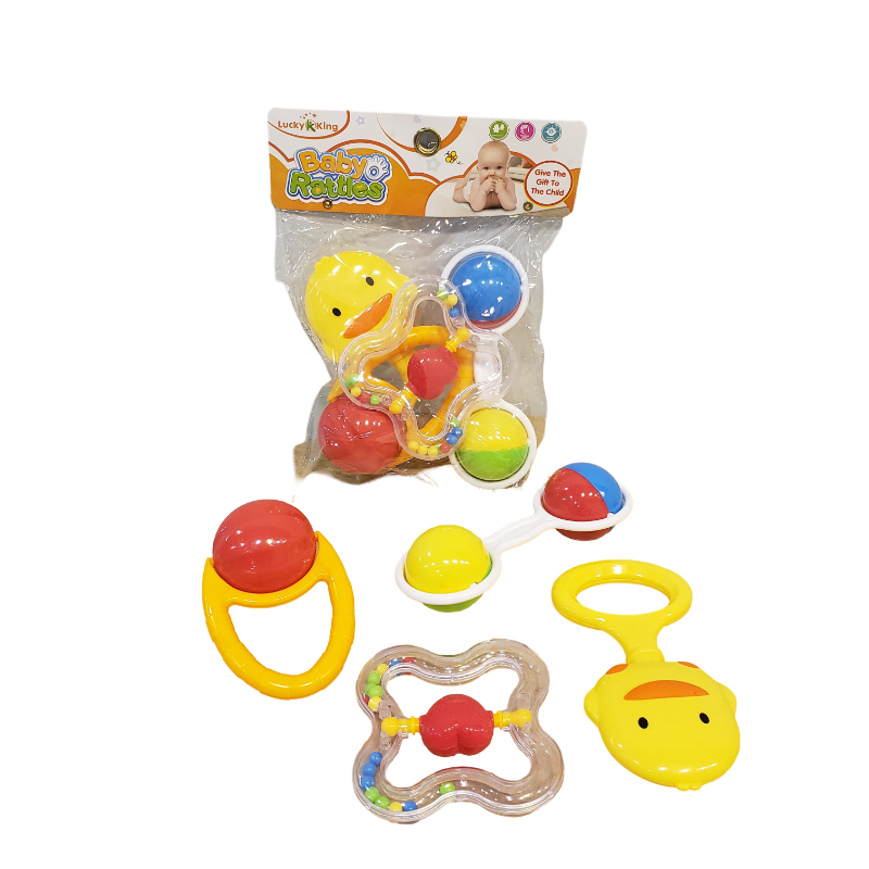 (K225D22) Rattle Set 4 Pcs