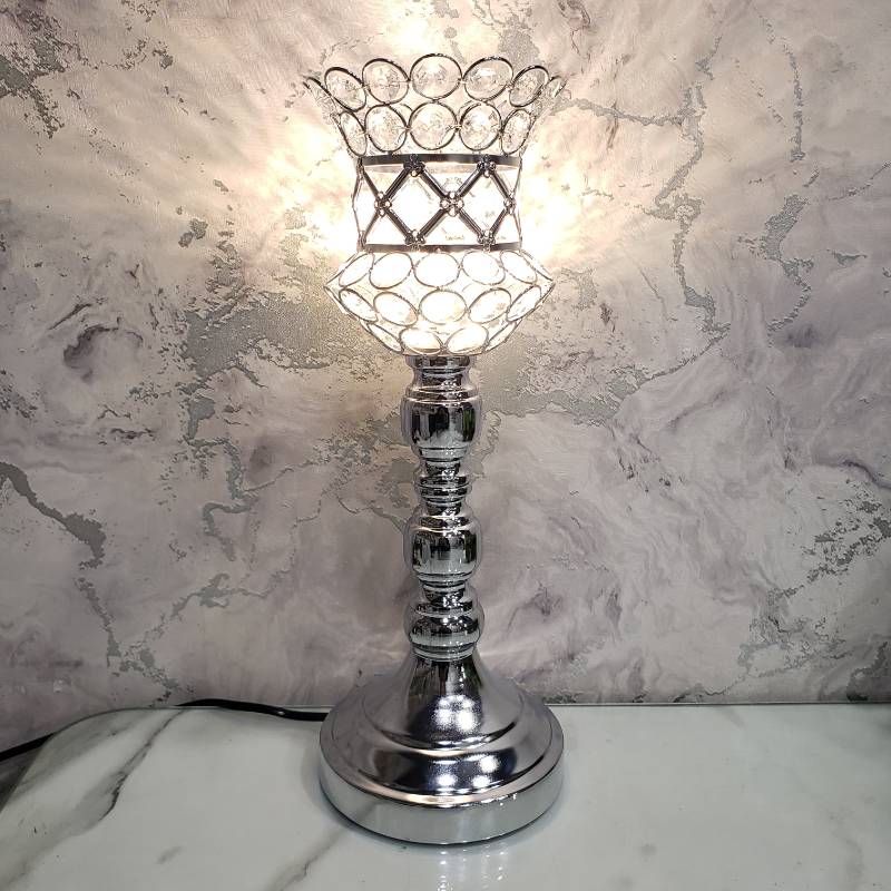 (TPM-991) Silver LED Lamp L