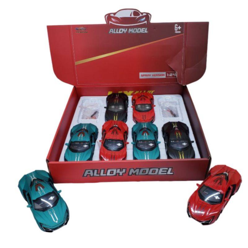 (W24001P) 1:24 P B Die Cast W Light&Sound & Smoking, W 3*Aa 8Pcs D,Box