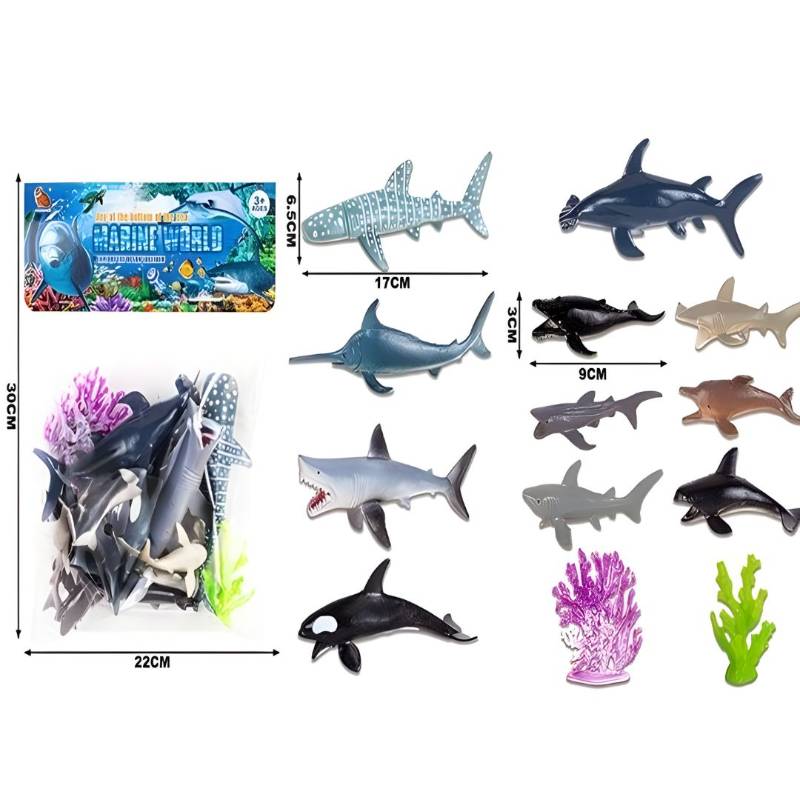 (HY-628) Ocean Set, 13Pcs,Pvh