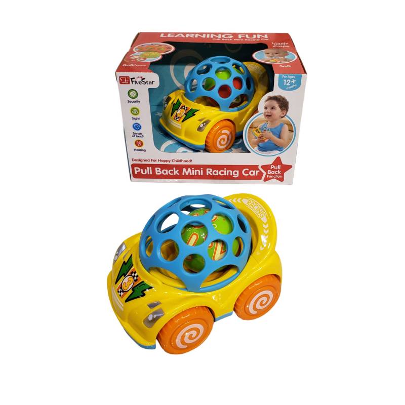 (35202) Pull Back Car,2Color Mix,T.Bx