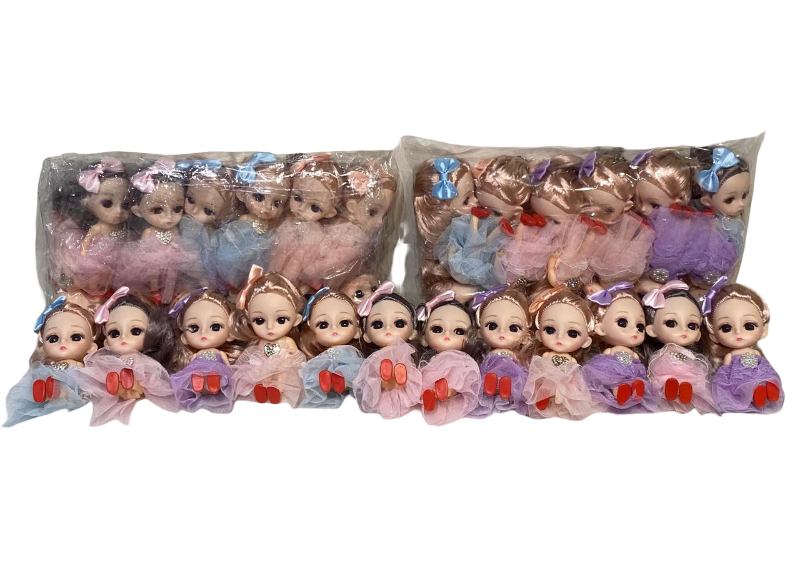 (Doll-Keychain) 13Cm Keychain Doll 12pcs Pack (D-4-5 & D