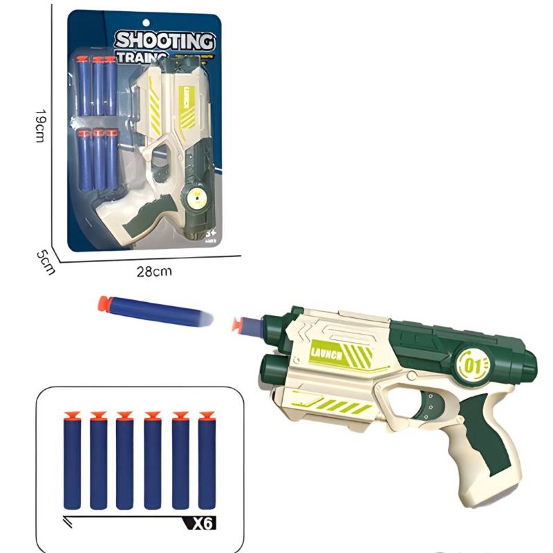 (XD688-59A) Soft Eva Gun Set. B.C.