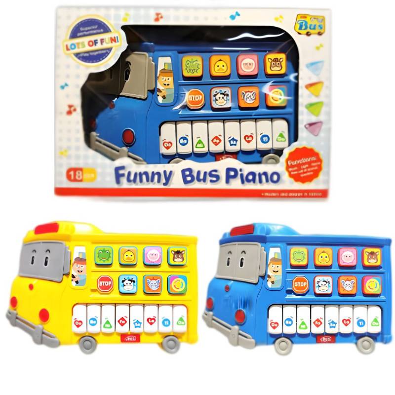 (139) Bus Learning Piano,Eng Ic.W.Bx