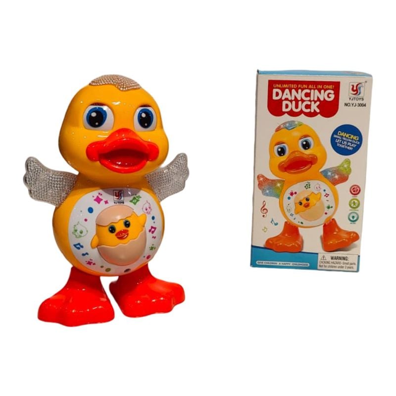 (YJ3004) B/O Dancing Duck With Light & Sound