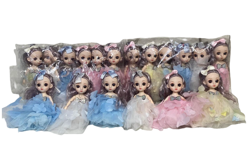 (8inch Doll) 20Cm Doll 6pcs Pack (D-703)