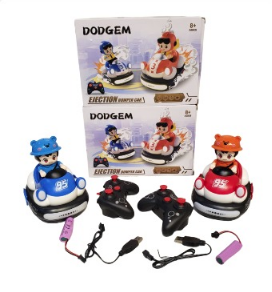 (288A-6) R/C Bumper Car 2 Pcs Pack
