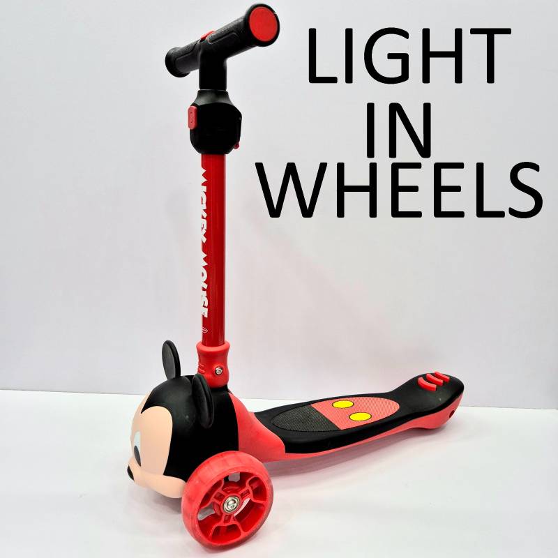 (15650-1) Baby Scooty with lights in wheels