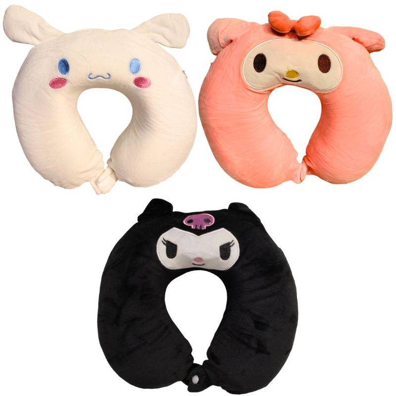 (1594-82) U-Type Pillow, Mix Clr,30Cm33