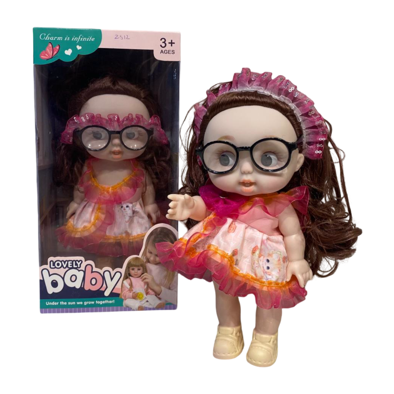(ZS12) 30Cm Big Head Doll Glasses (S-16CY-1)