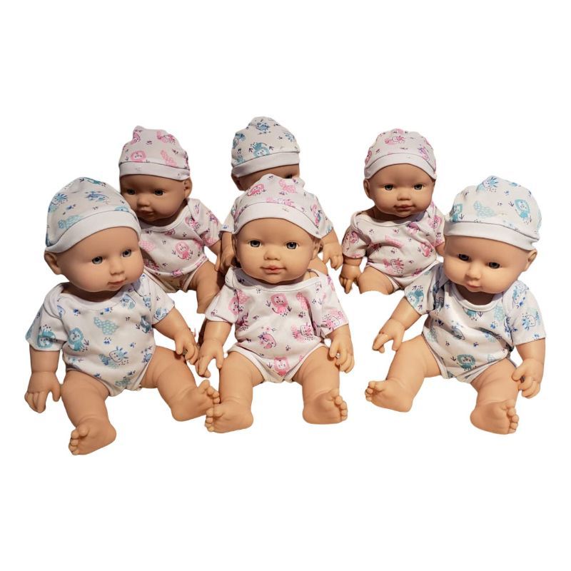 (QH3021-1) Baby Girl High Quality 6 Pcs Box