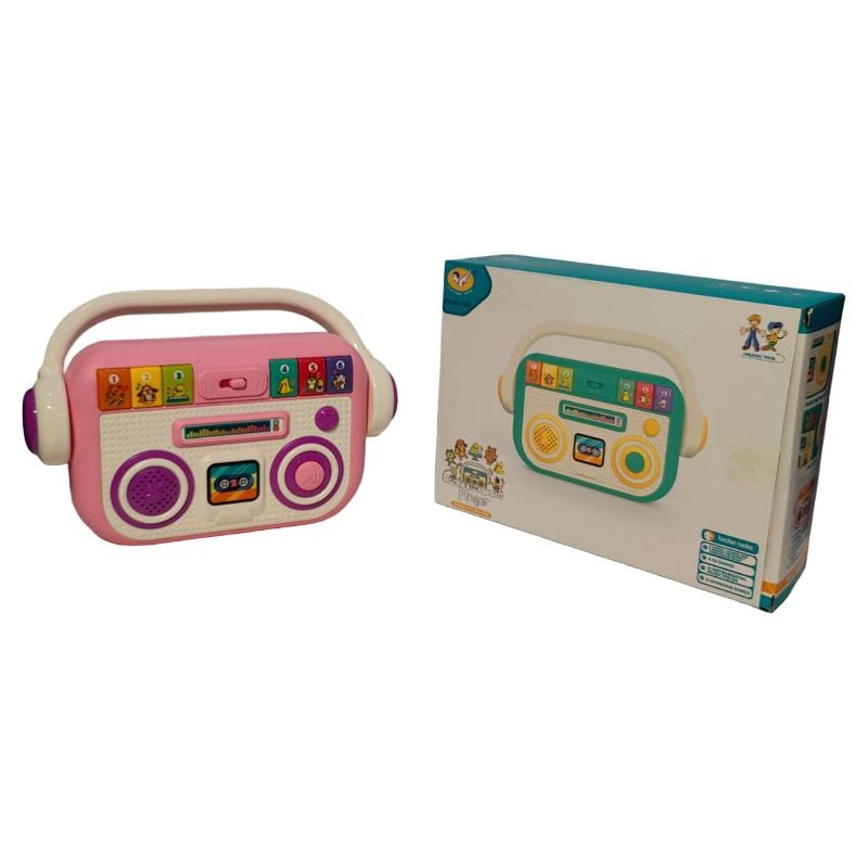(855-213C) Music Player, 2Colors, W/Light&Music, W/