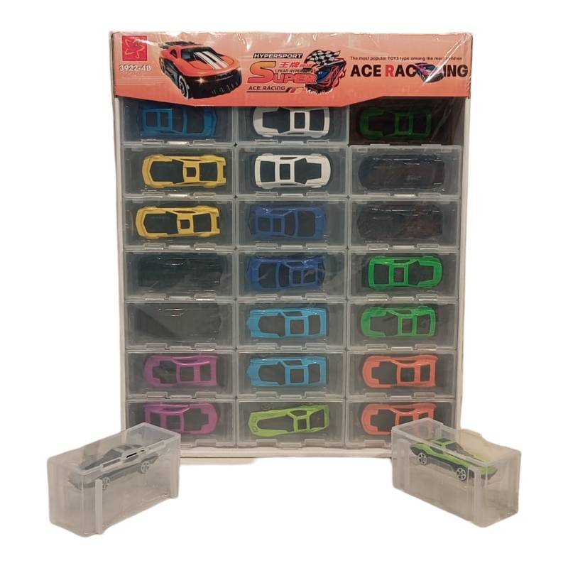 (3922-4B) Signal Racing Car Set 48Pcs
