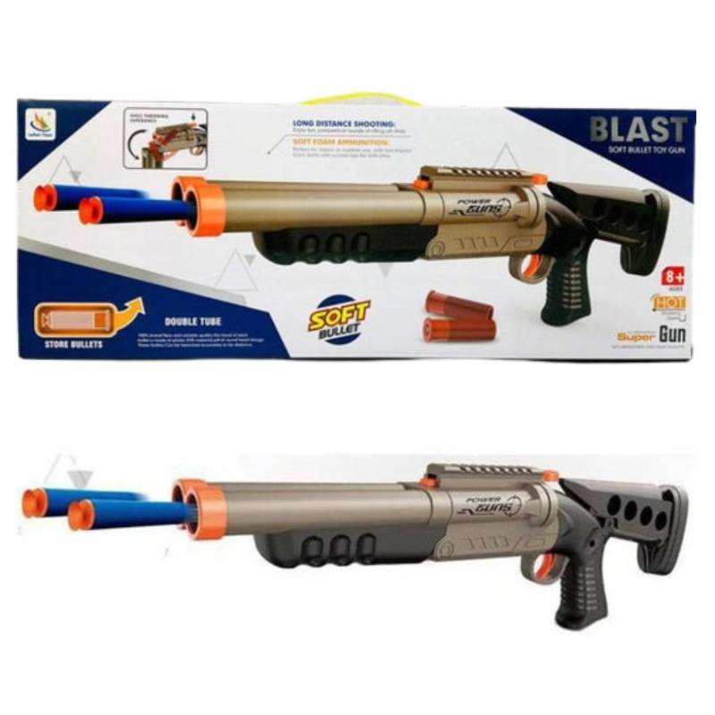 (9944) Soft Bullet Gun, W 10Pcs Bullets,P.Bx