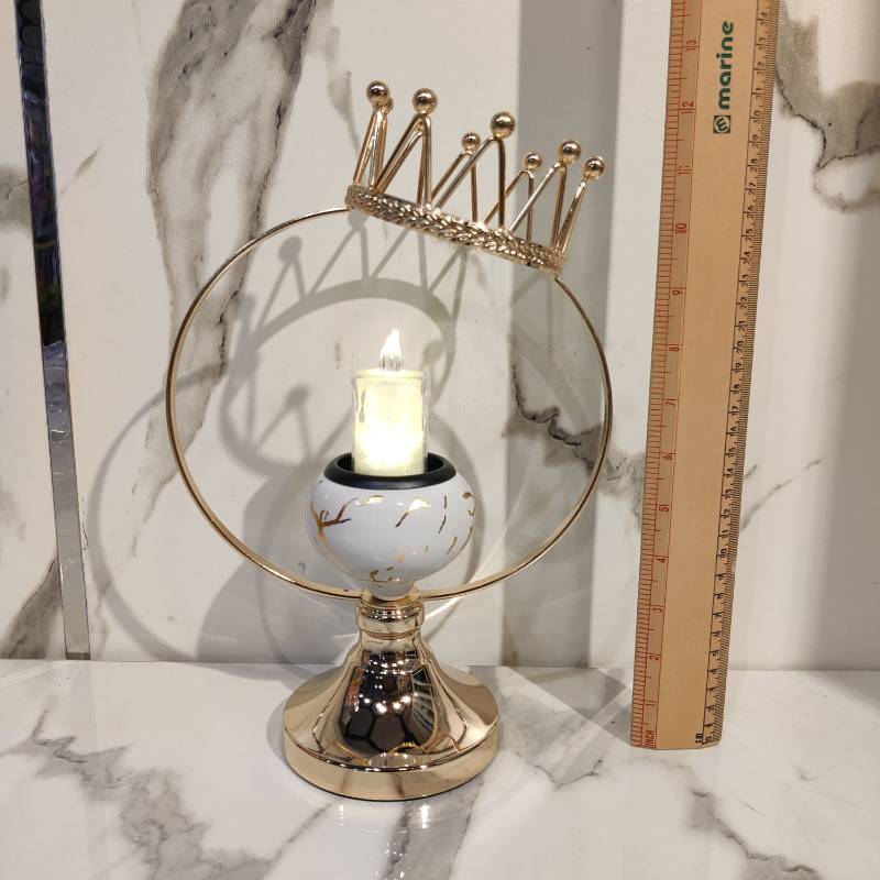 (TPM-973) Modern Series Candle Stand 13 W/O Candle