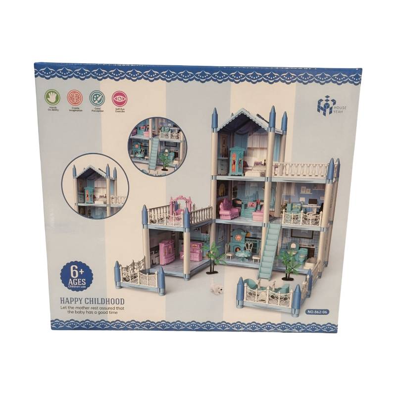 (862-05) Diy House Set.P.Box