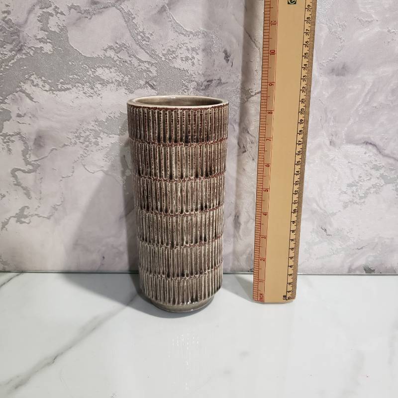 (TPM-648) Vase Leaf Design