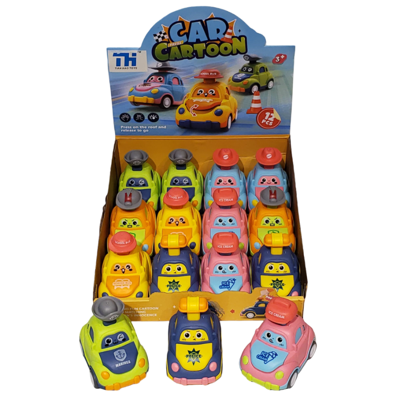 (SY686B-618) Friction Car 12 Pcs Box 618