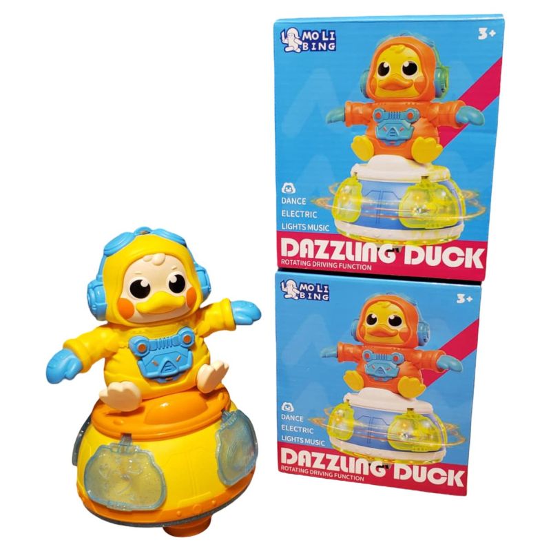(QB-151Y) The Groovy Rotating Duck